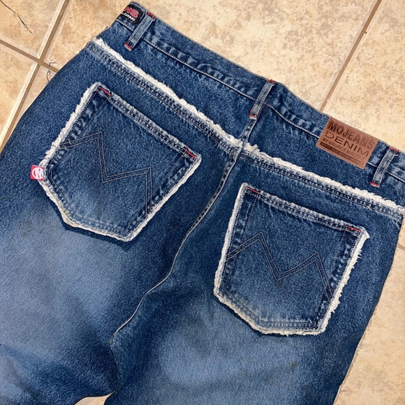 Vintage 90s MOJEANS DENIM By Maurice Malone Skate Baggy Jeans Mens 38x34 - Picture 9 of 9